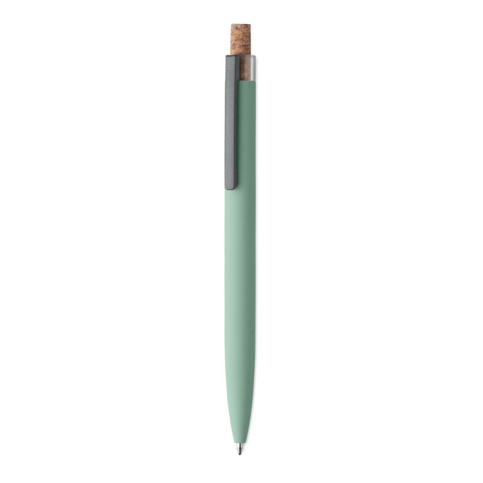 Stylo personnalisé en aluminium recyclé Bergamo+ Vert menthe